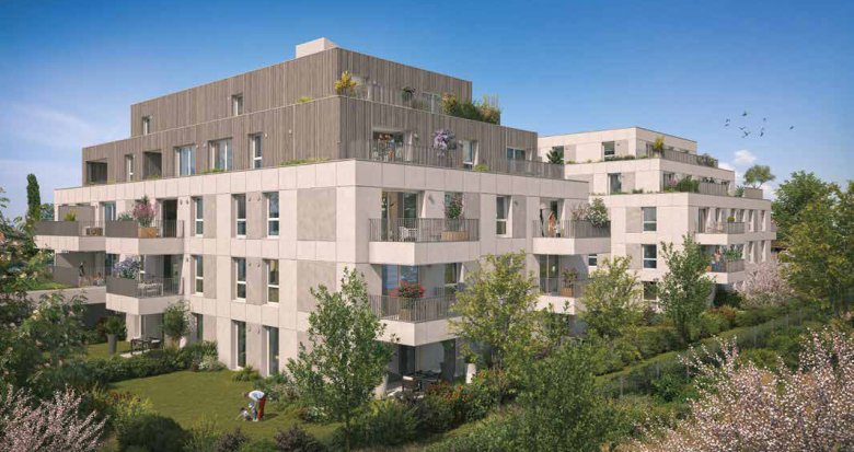 Achat / Vente appartement neuf Bischheim à 7 minutes en voiture de Strasbourg (67800) - Réf. 9413