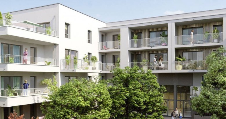 Achat / Vente appartement neuf Bischheim sur les bords du canal à 9 min du tram (67800) - Réf. 9412