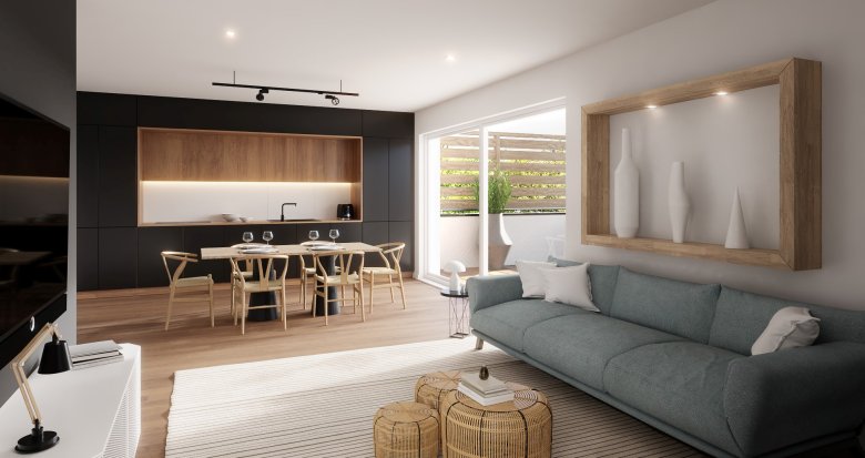 Achat / Vente appartement neuf Scharrachbergheim-Irmstett au coeur des vignes (67310) - Réf. 7059