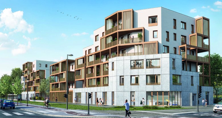 Achat / Vente appartement neuf Strasbourg à 200m du tramway C Saint Christophe (67000) - Réf. 9406