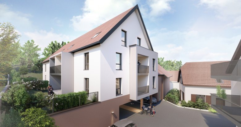 Achat / Vente appartement neuf Vendenheim à 20 min de route de Strasbourg et Haguenau (67550) - Réf. 9461