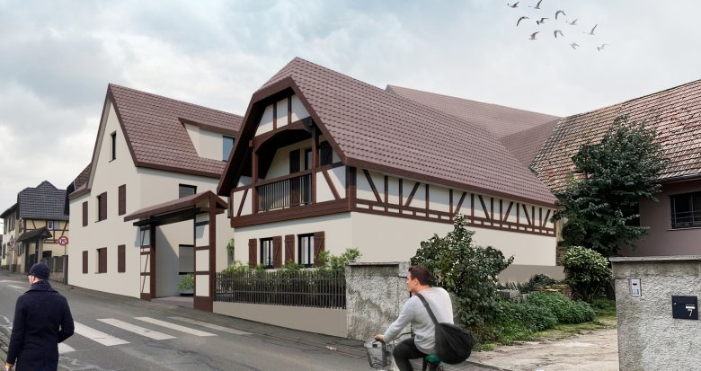 Achat / Vente appartement neuf Vendenheim à 20 min de route de Strasbourg et Haguenau (67550) - Réf. 9461